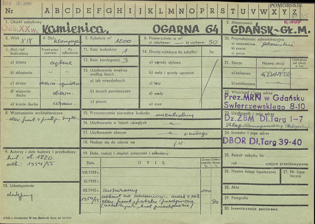 Karta zielona, skan nr 1