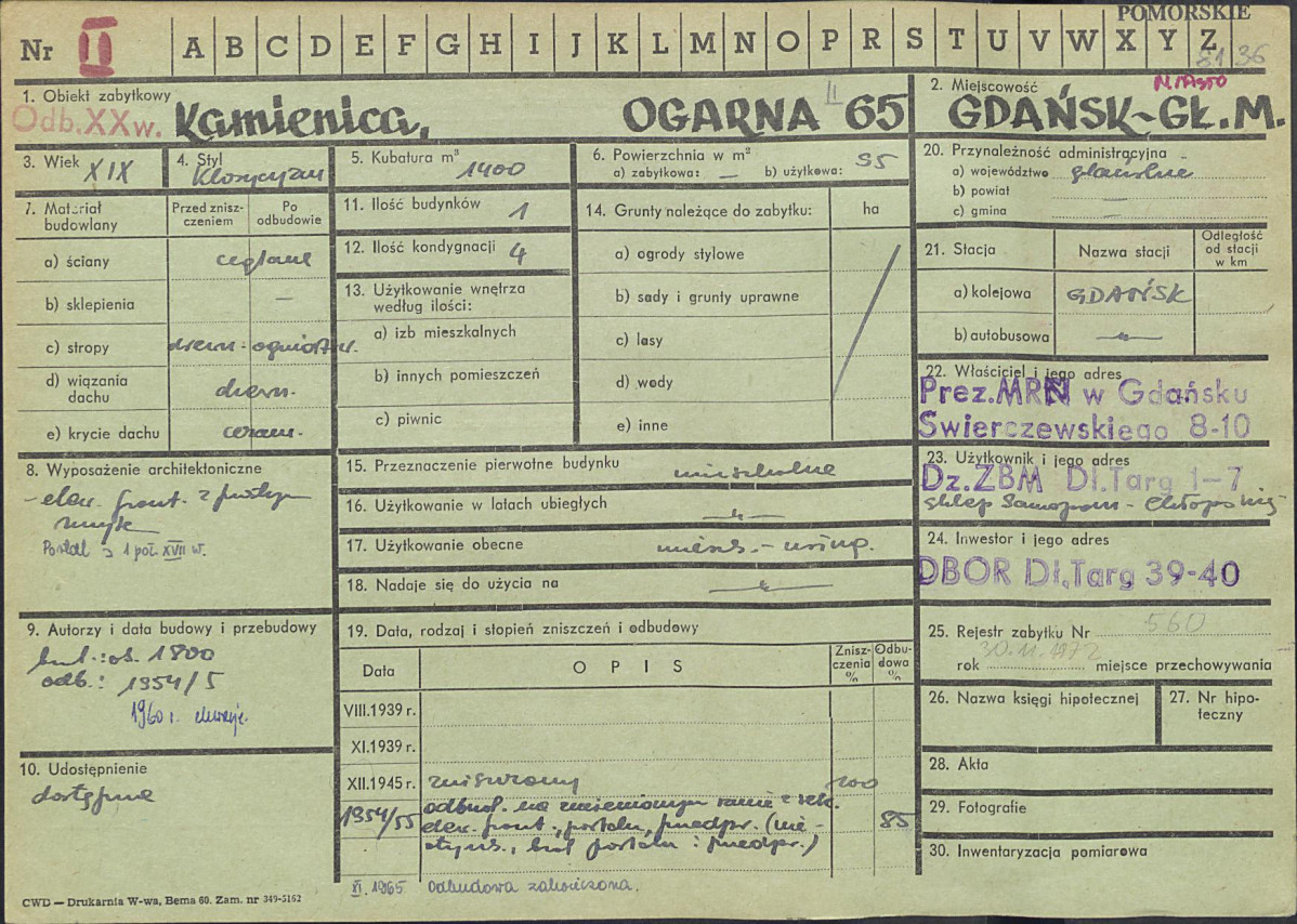 Karta zielona, skan nr 1