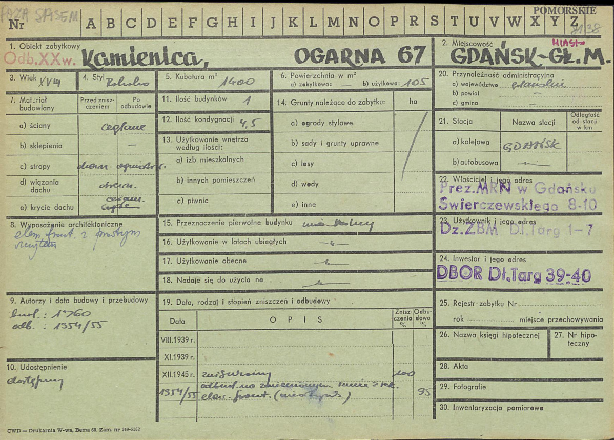 Karta zielona, skan nr 1