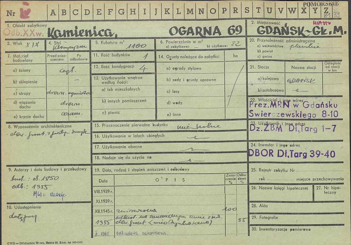 Karta zielona, skan nr 1