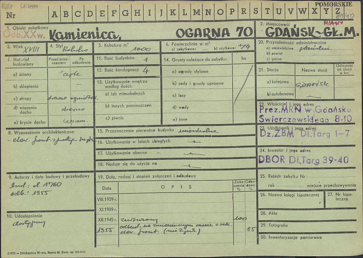 Karta zielona, skan nr 1