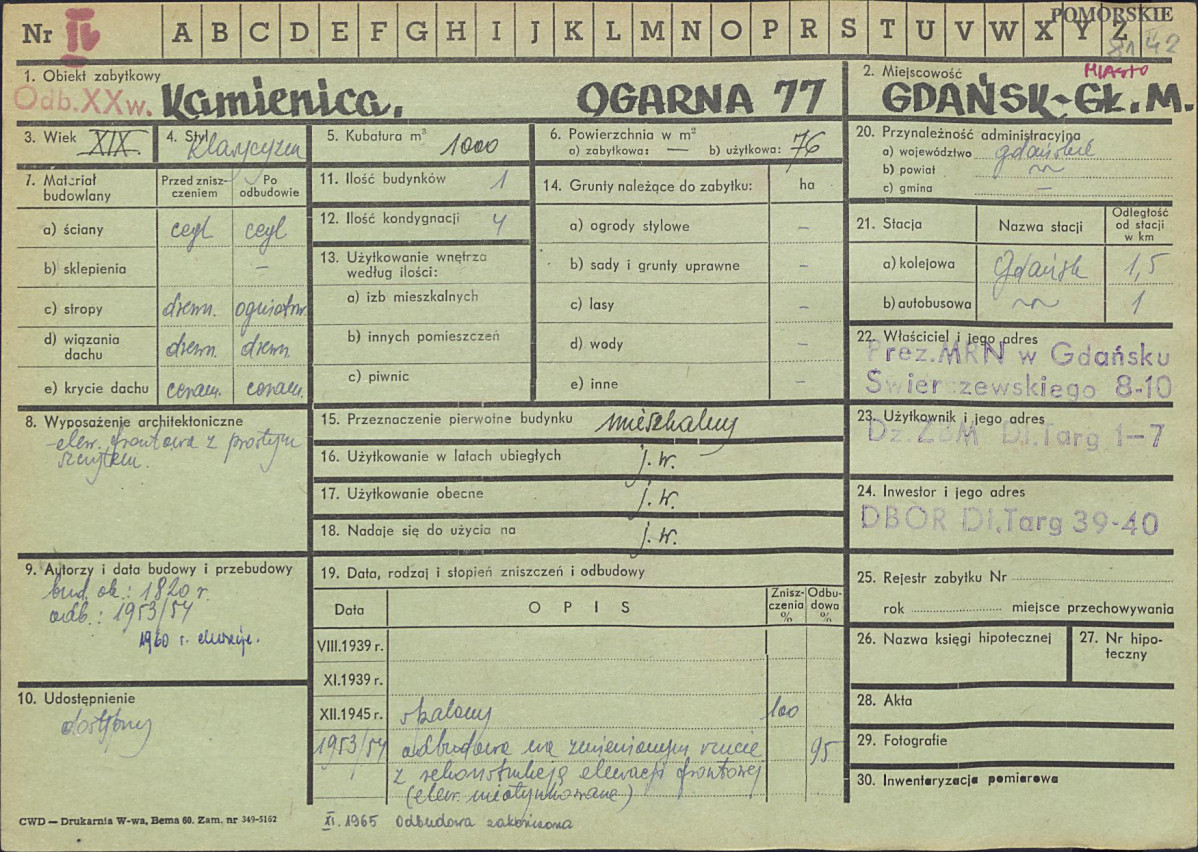 Karta zielona, skan nr 1