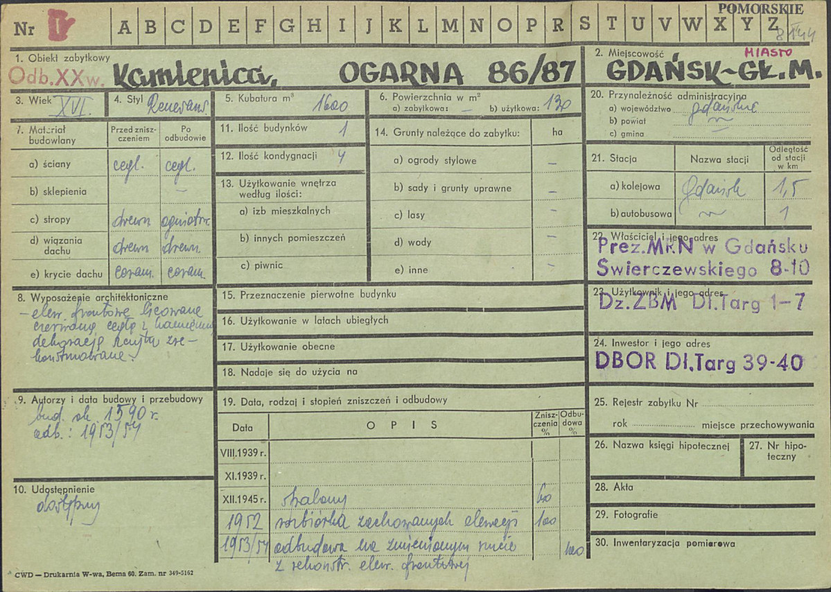 Karta zielona, skan nr 1