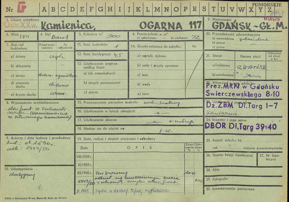 Karta zielona, skan nr 1