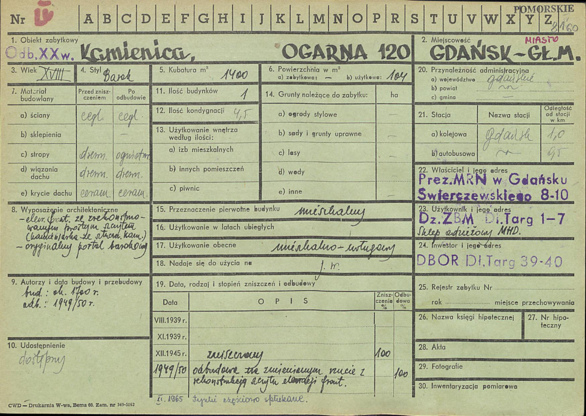 Karta zielona, skan nr 1