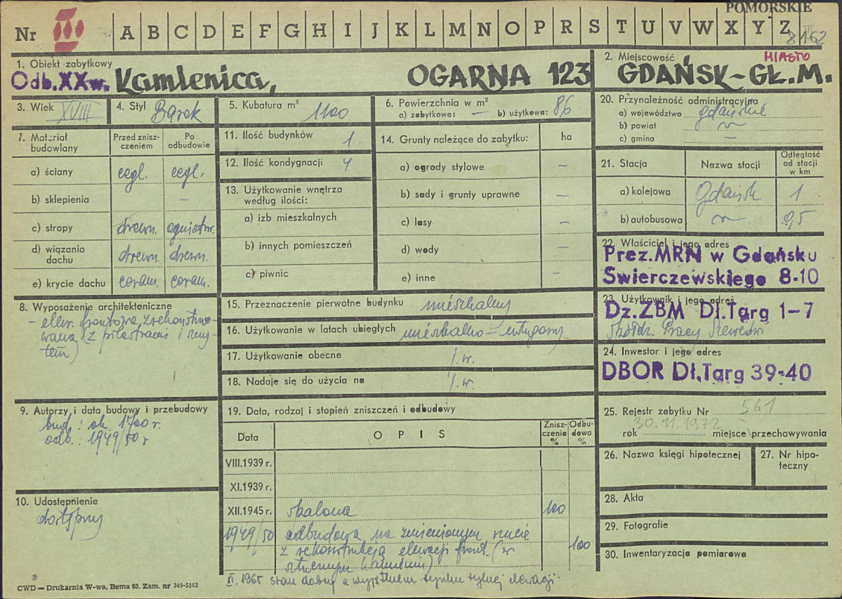 Karta zielona, skan nr 1