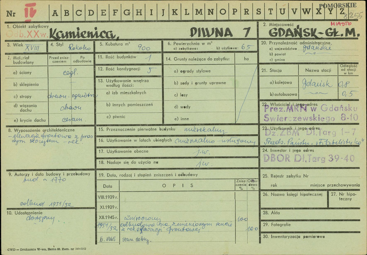 Karta zielona, skan nr 1