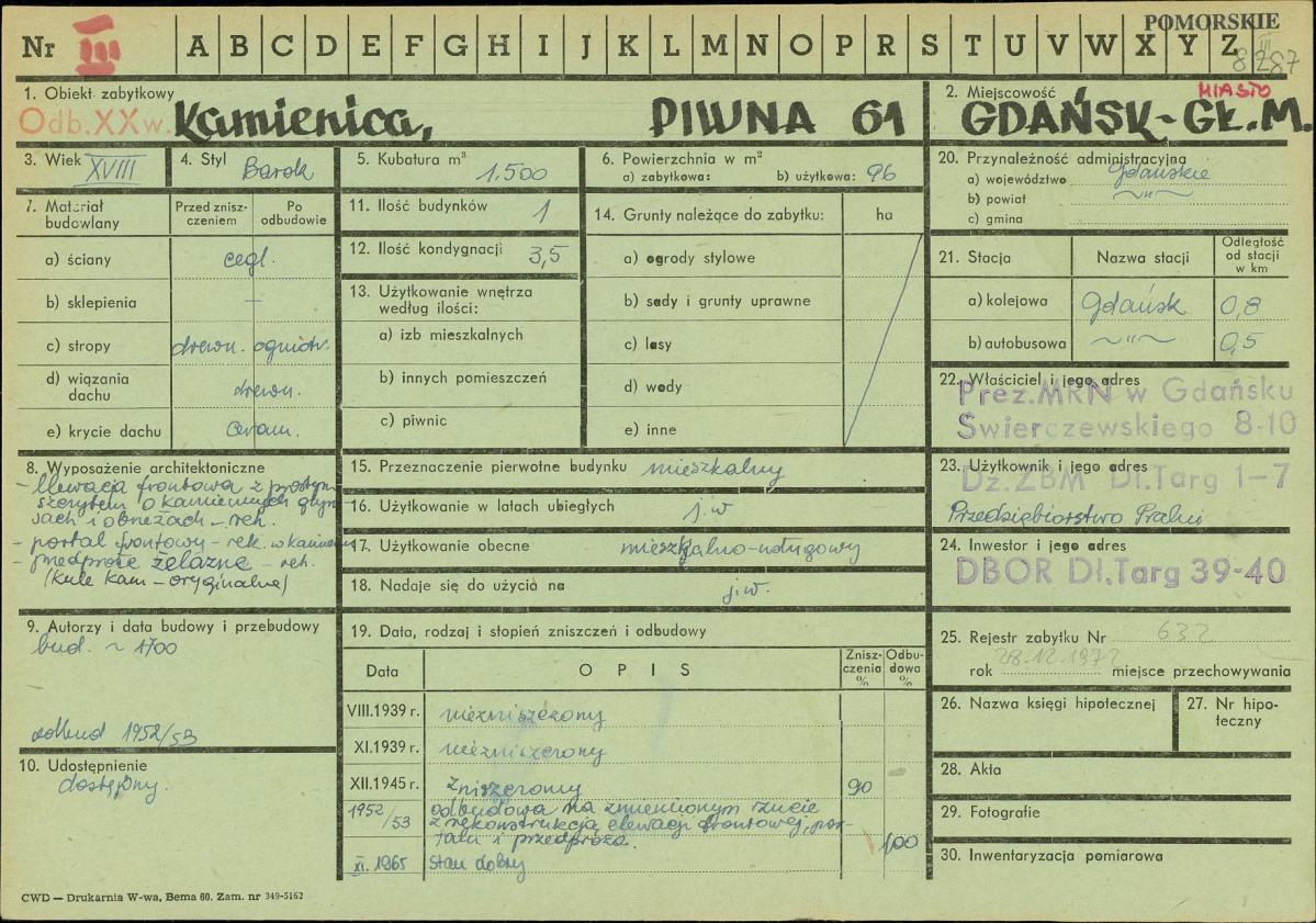 Karta zielona, skan nr 1
