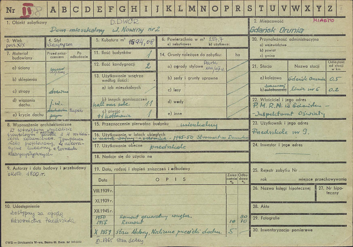 Karta zielona, skan nr 1