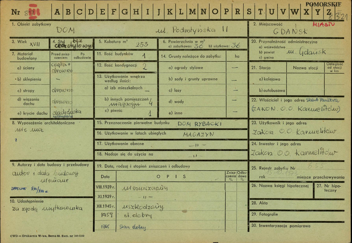 Karta zielona, skan nr 1