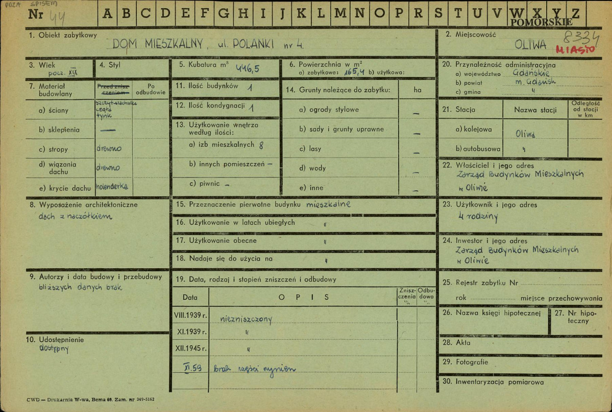 Karta zielona, skan nr 1