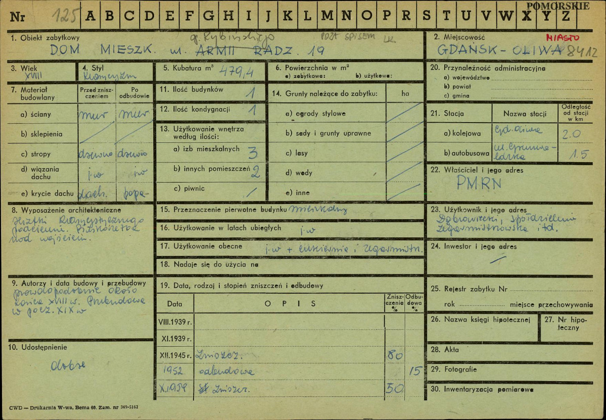 Karta zielona, skan nr 1