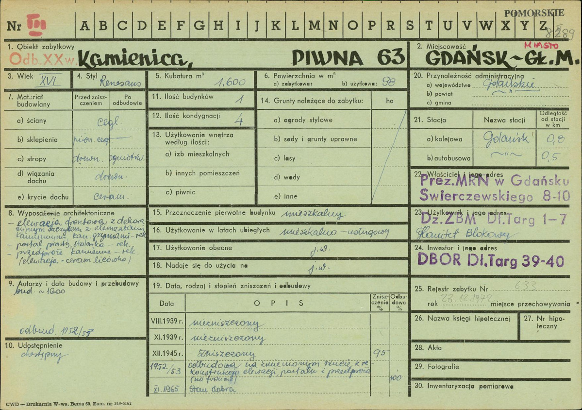 Karta zielona, skan nr 1