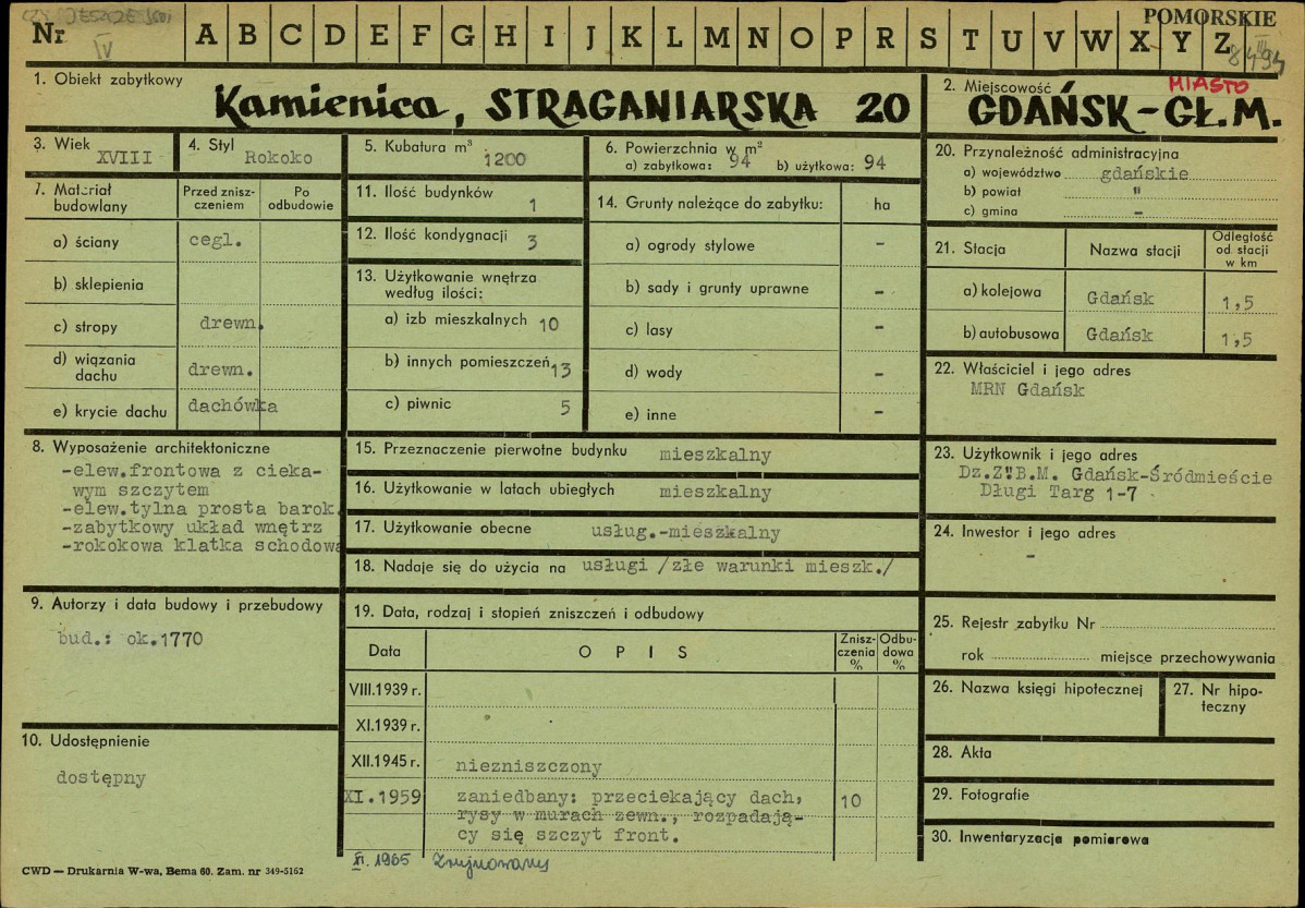 Karta zielona, skan nr 1