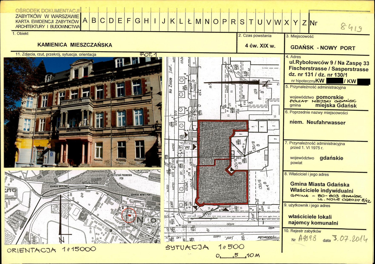 KB - Karta biała, skan nr 1