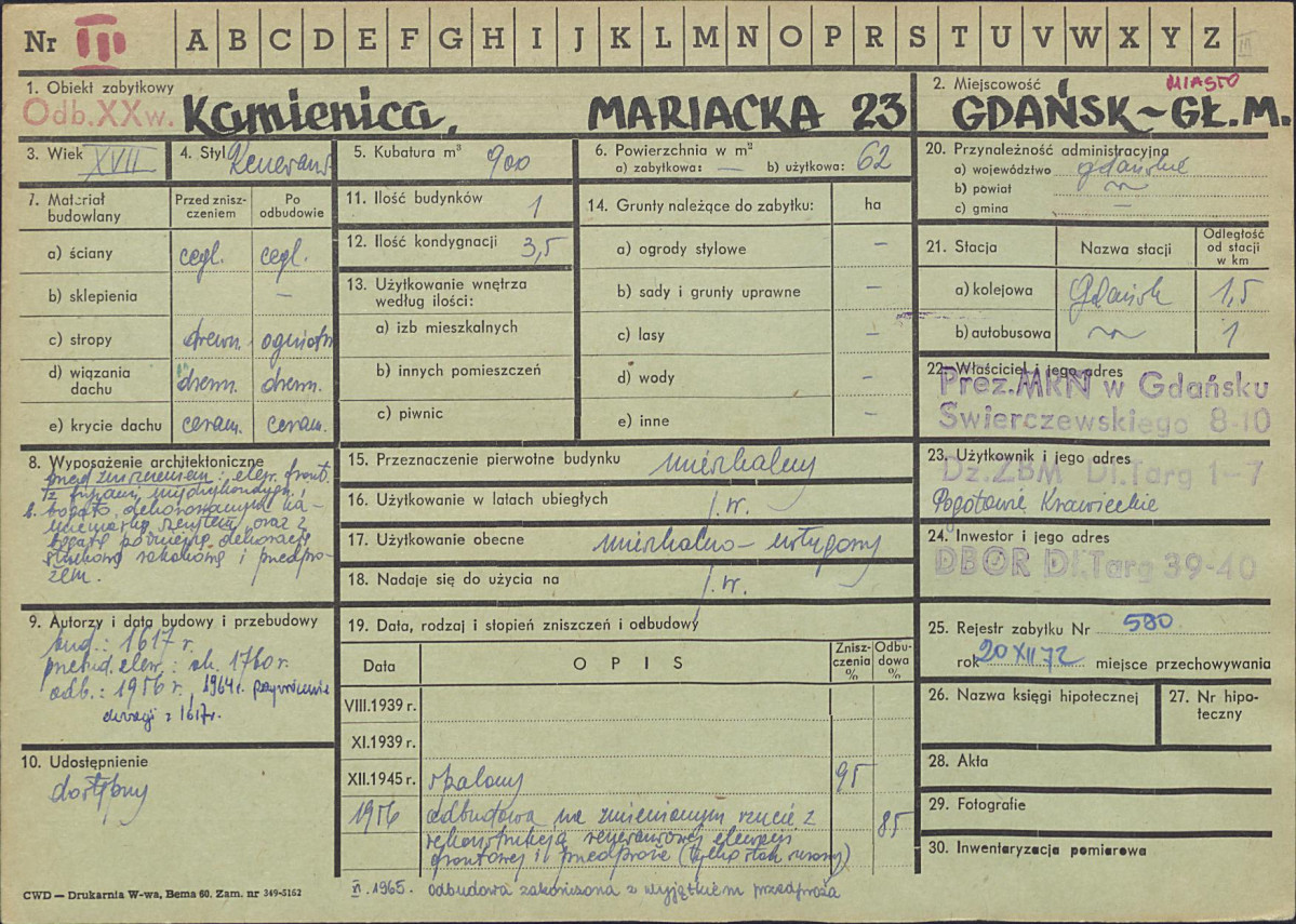 Karta zielona, skan nr 1