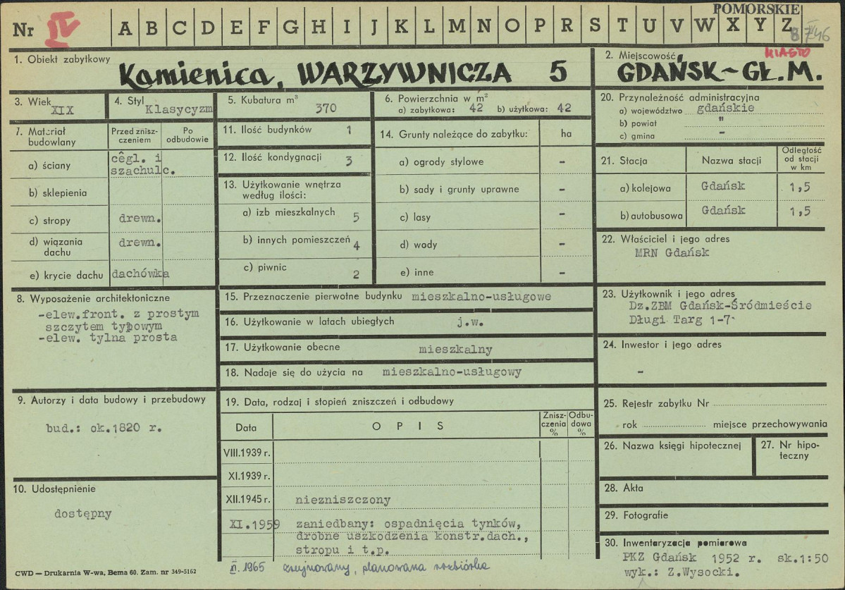 Karta zielona, skan nr 1