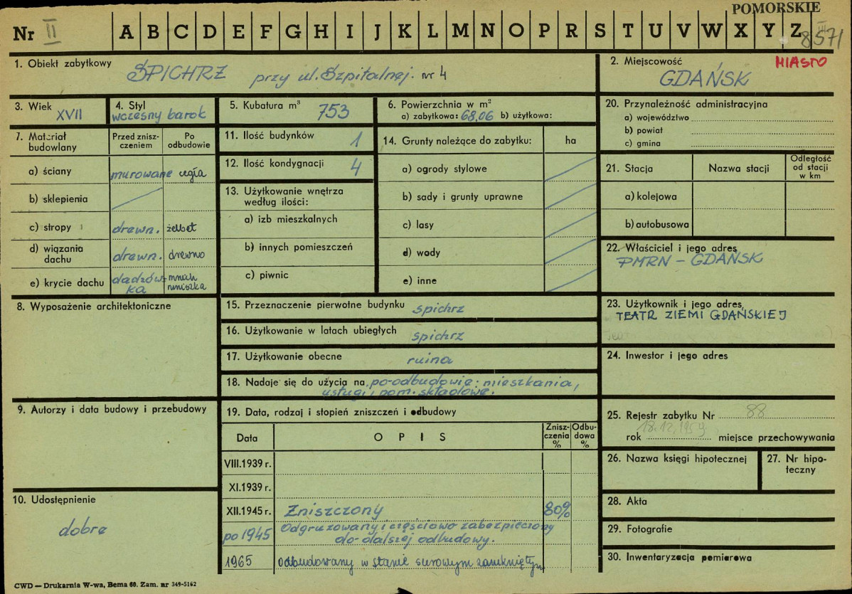 Karta zielona, skan nr 1