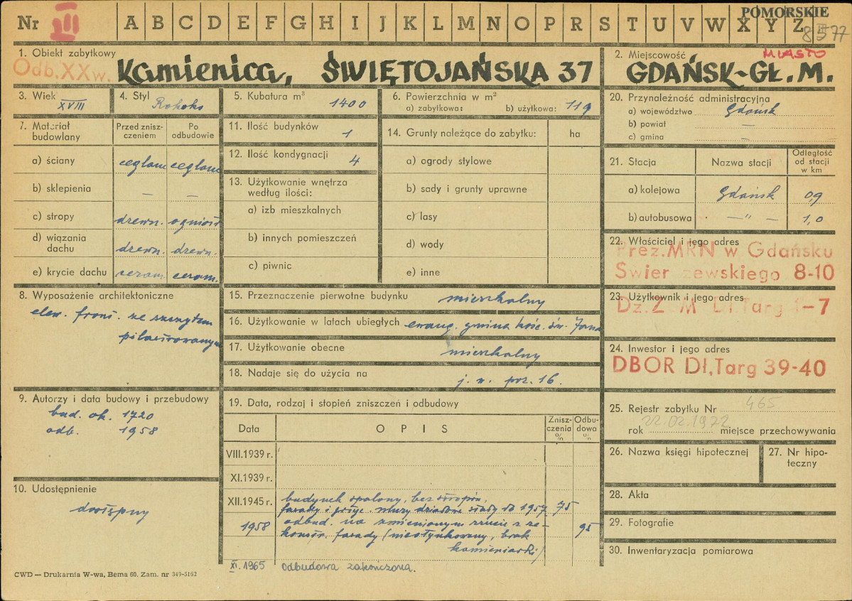 Karta zielona, skan nr 1