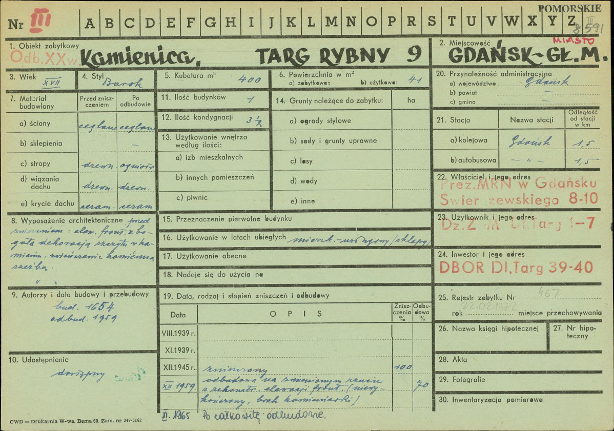 Karta zielona, skan nr 1