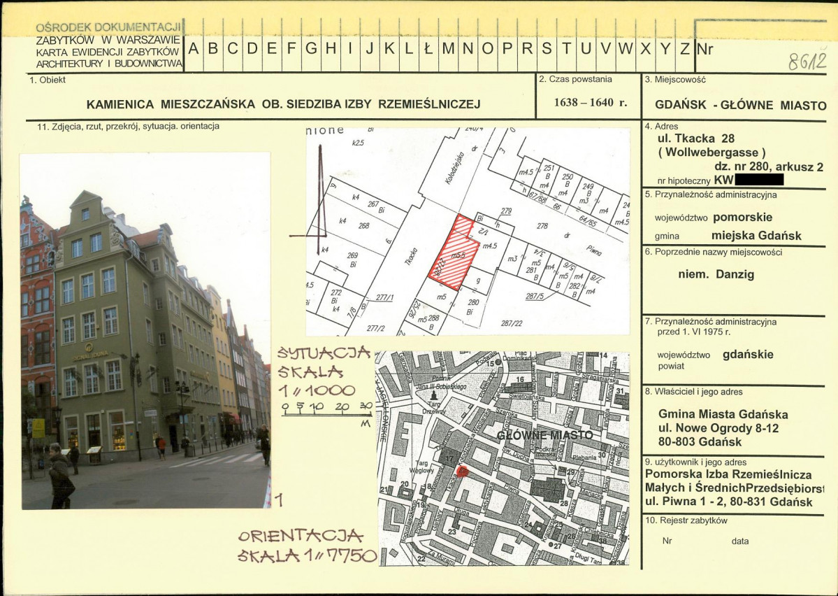 KB - Karta biała, skan nr 1