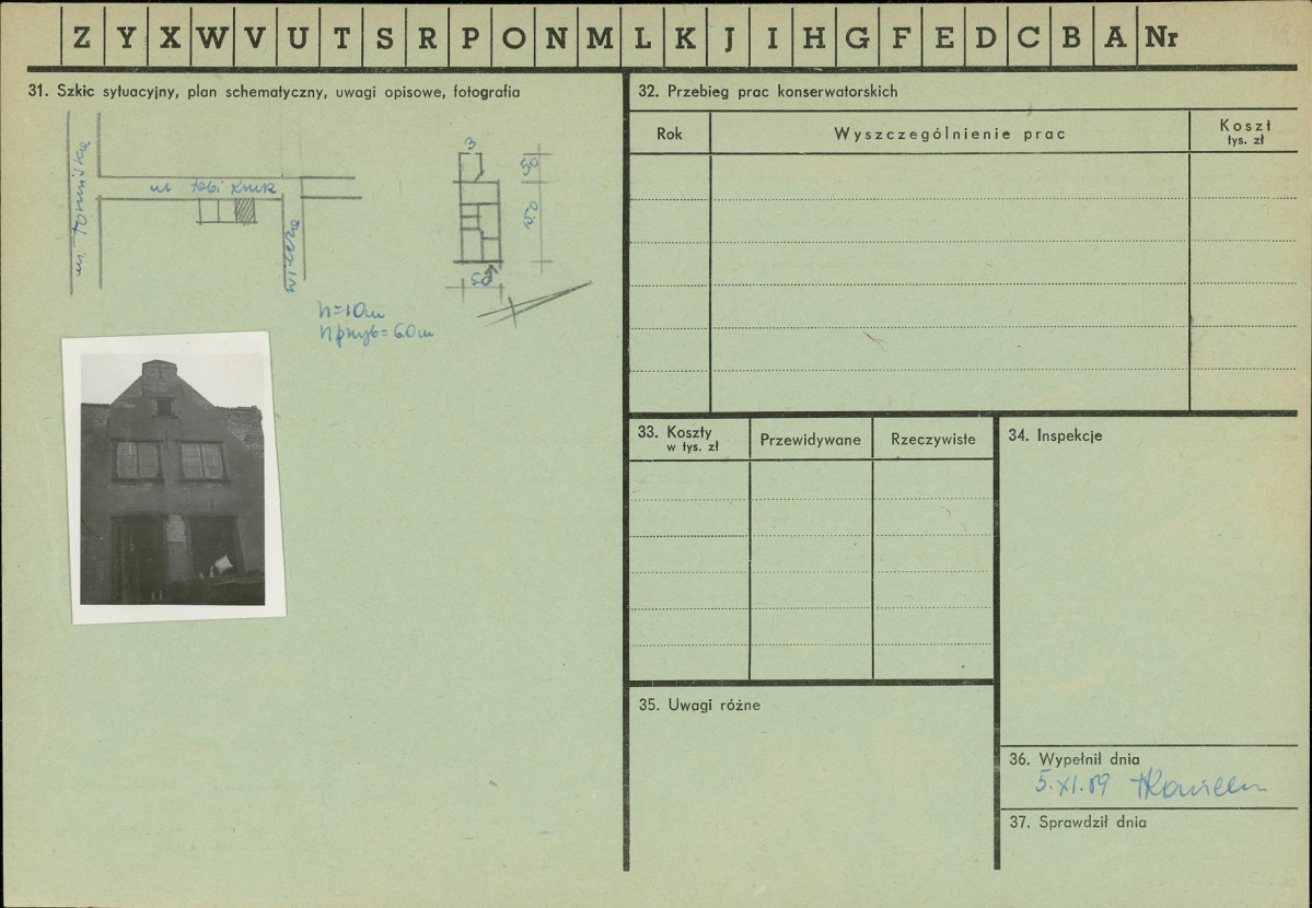 KZ - Karta zielona, skan nr 2