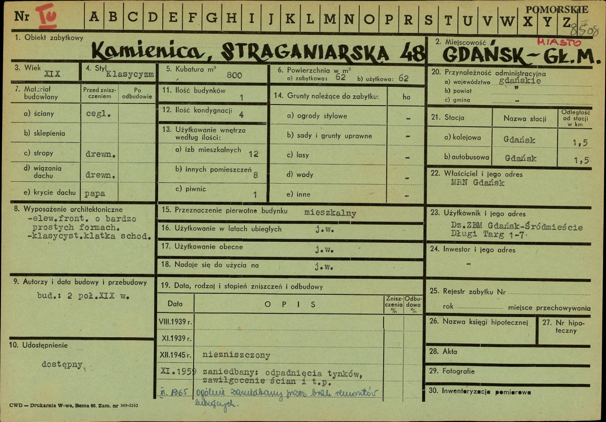 Karta zielona, skan nr 1