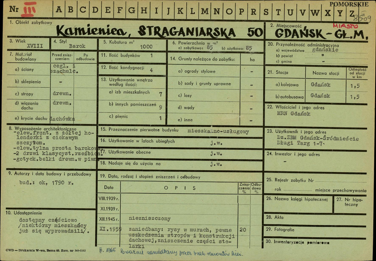 Karta zielona, skan nr 1