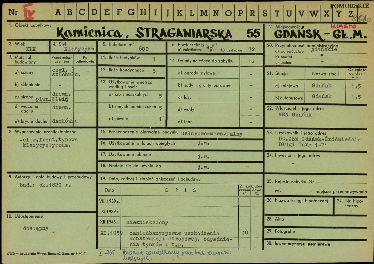 Karta zielona, skan nr 1