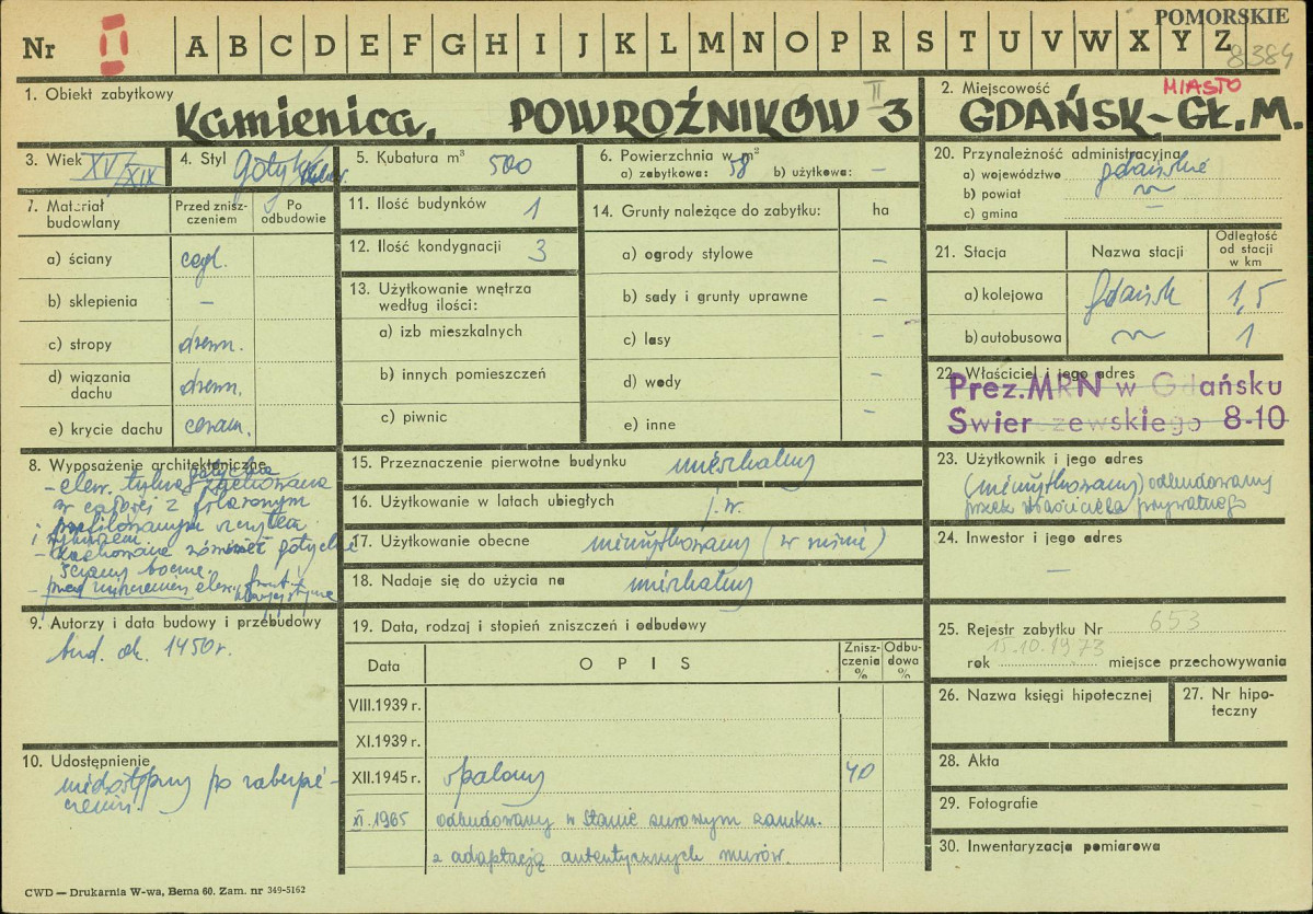 Karta zielona, skan nr 1