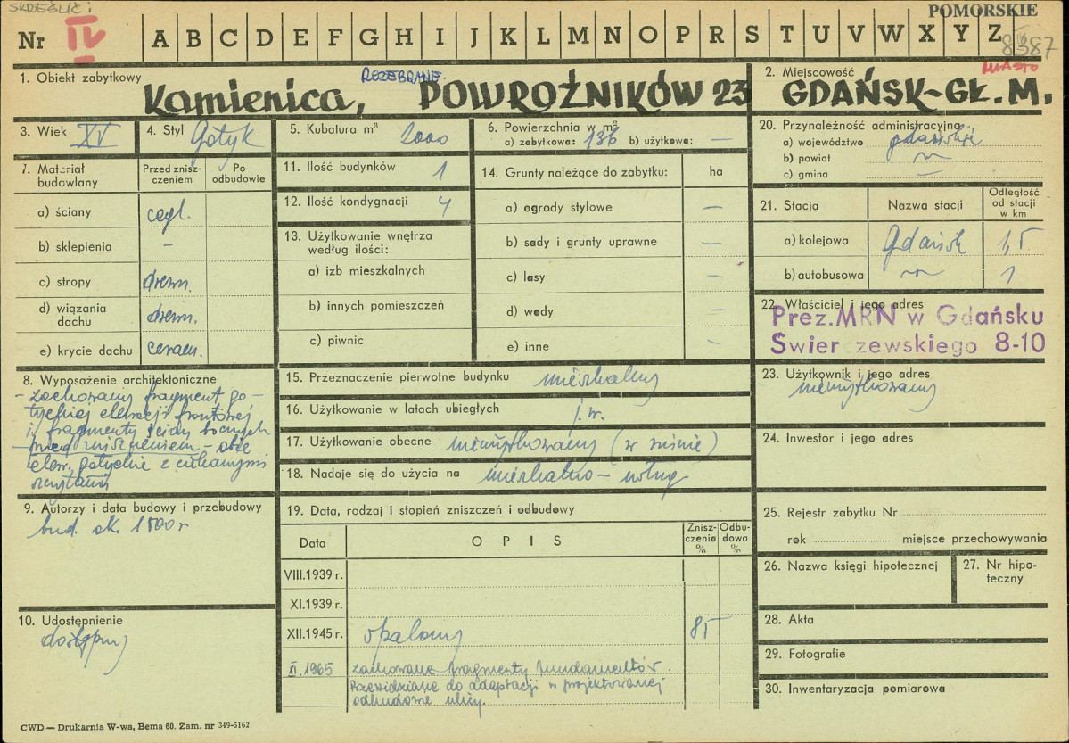 Karta zielona, skan nr 1