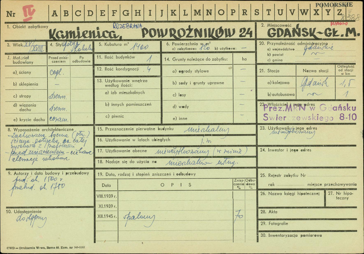 Karta zielona, skan nr 1