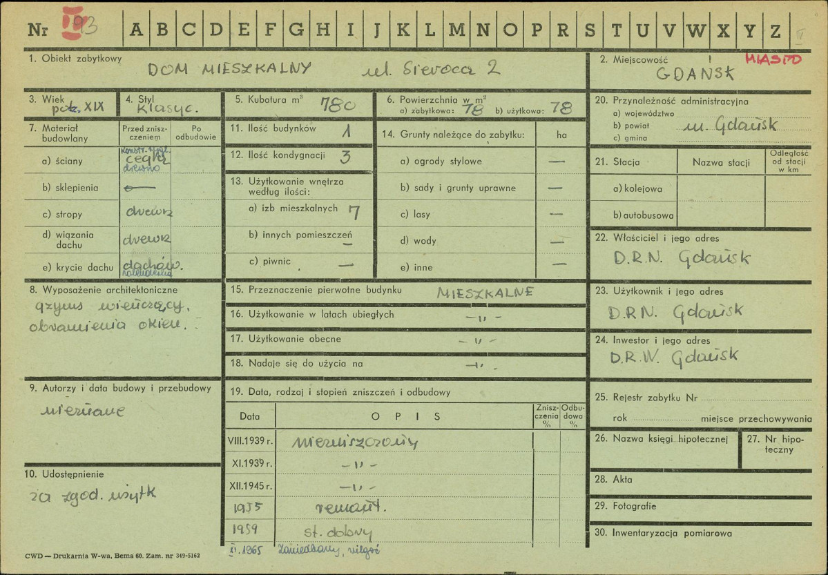 Karta zielona, skan nr 1