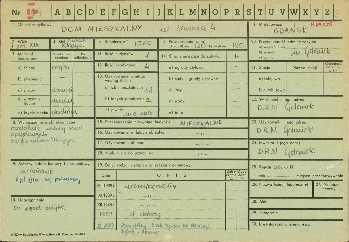 Karta zielona, skan nr 1