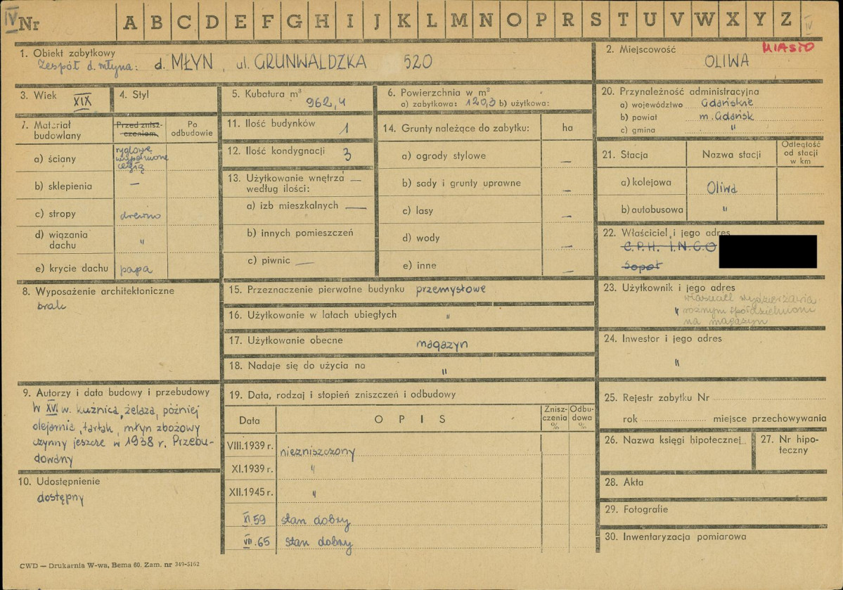 KZ - Karta zielona, skan nr 1