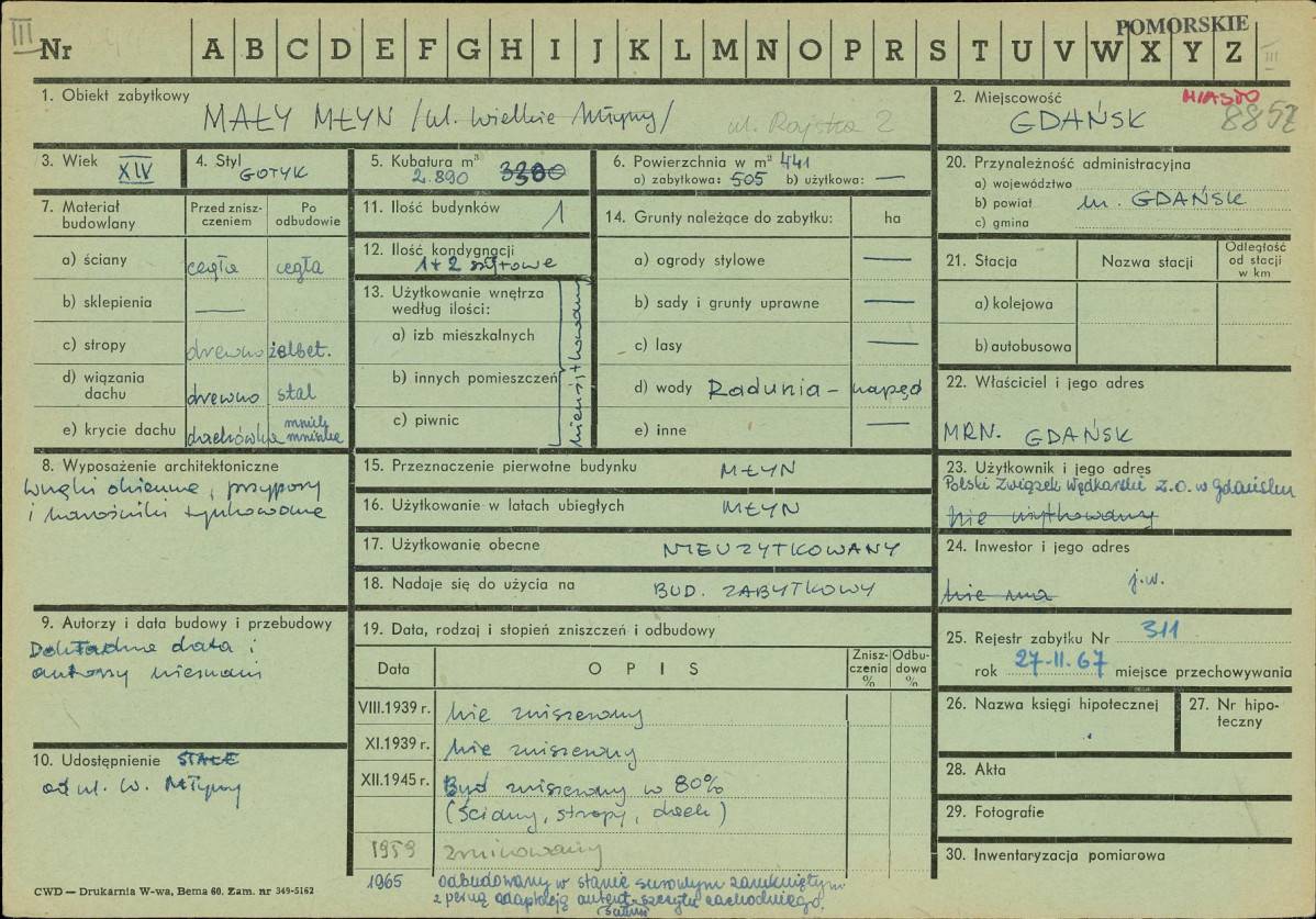 Karta zielona, skan nr 1