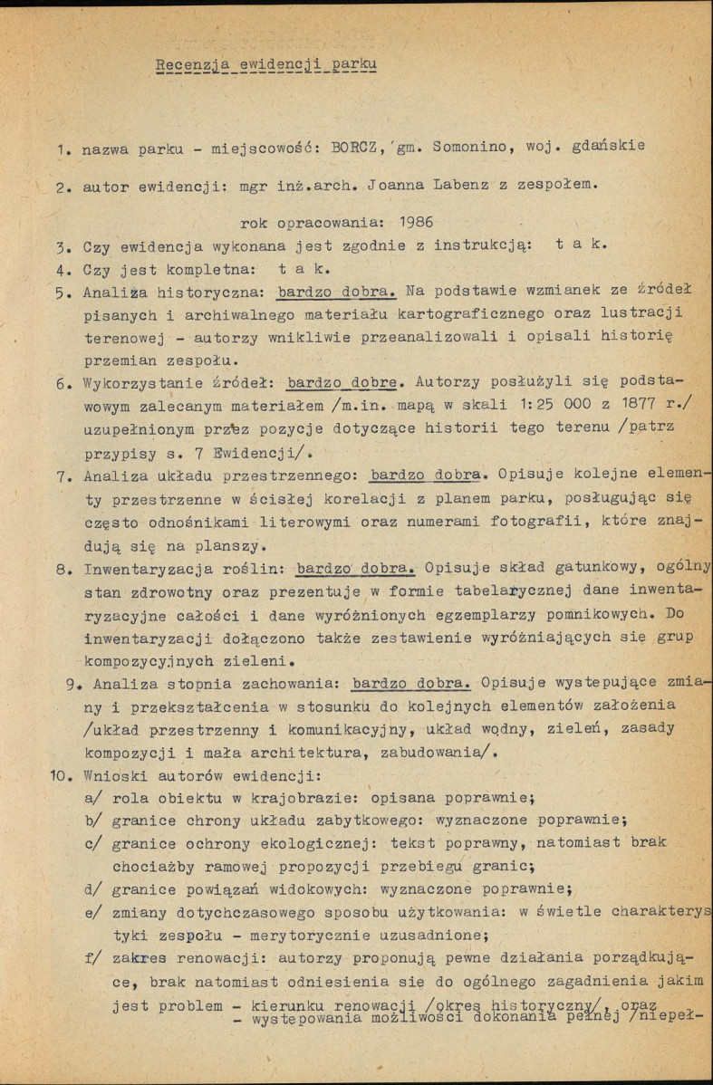 Ewidencja parkowa, skan nr 4