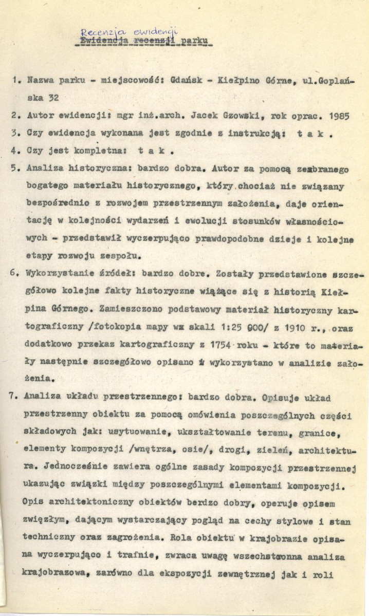 EP - Ewidencja parkowa, skan nr 4