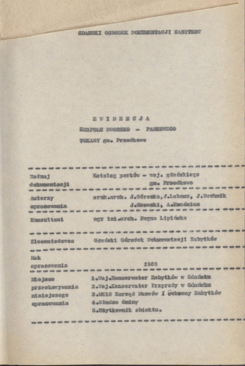 Ewidencja parkowa, skan nr 6