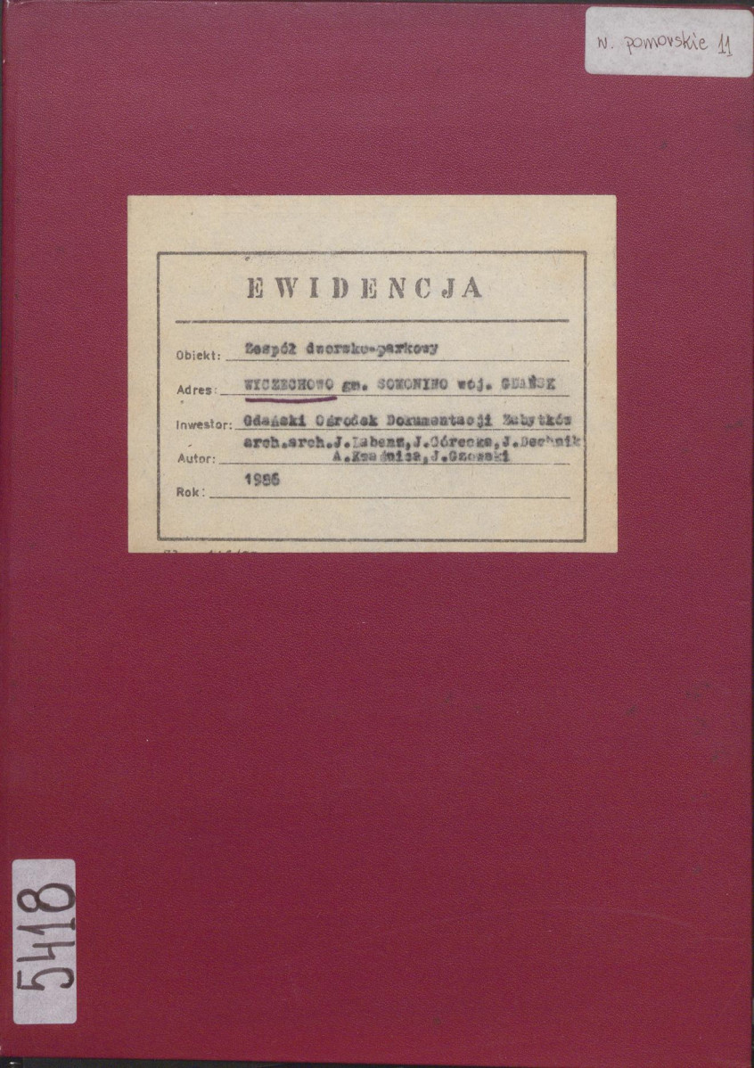 Ewidencja parkowa, skan nr 1