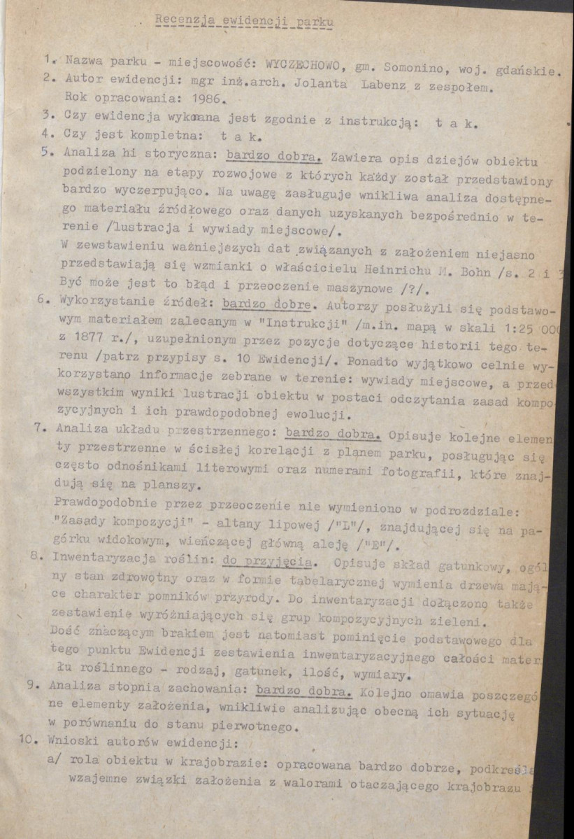 Ewidencja parkowa, skan nr 4
