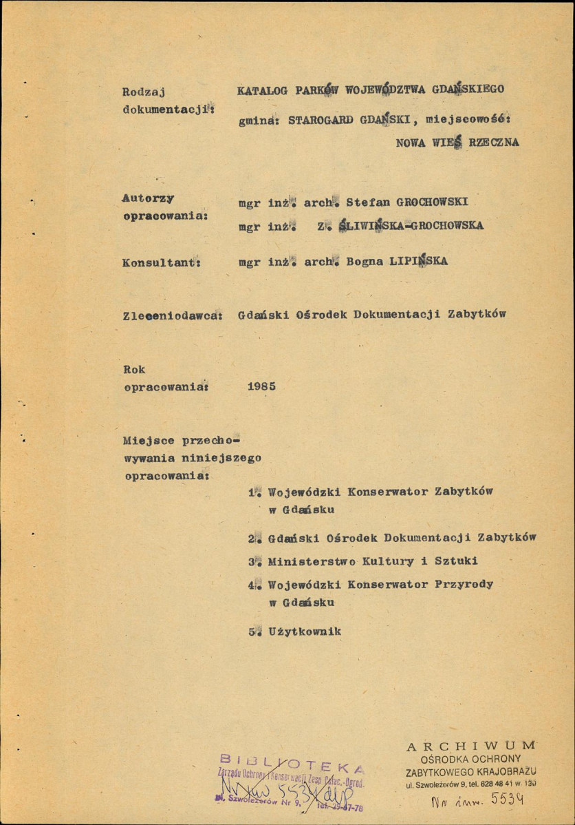 EP - Ewidencja parkowa, skan nr 10