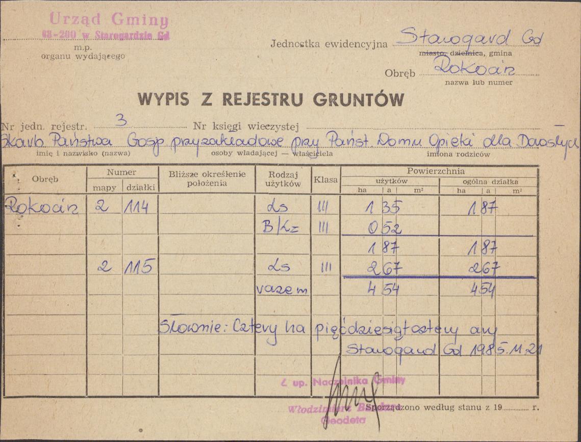 EP - Ewidencja parkowa, skan nr 7