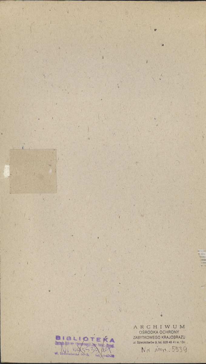 EP - Ewidencja parkowa, skan nr 2