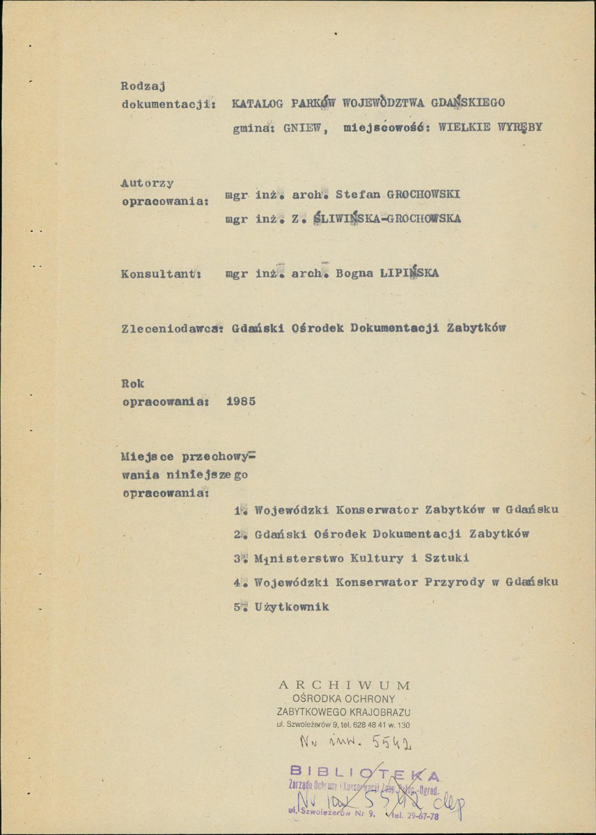 EP - Ewidencja parkowa, skan nr 7