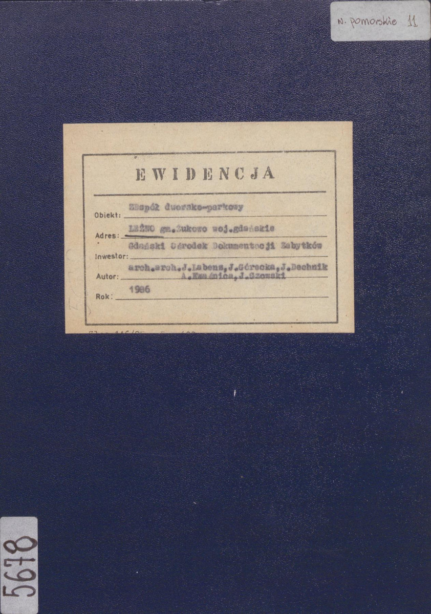 Ewidencja parkowa, skan nr 1