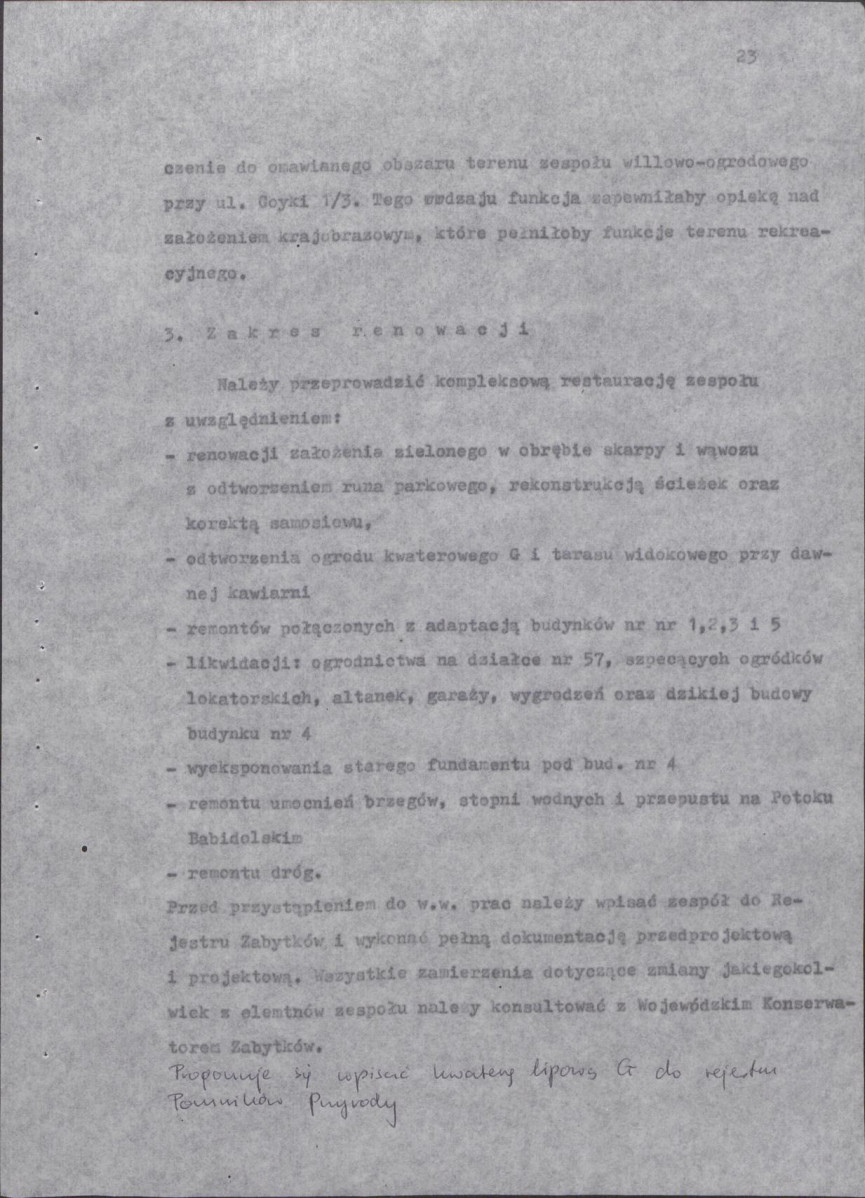 EP - Ewidencja parkowa, skan nr 27