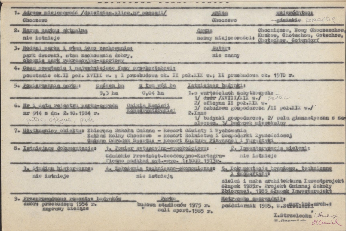 EP - Ewidencja parkowa, skan nr 6