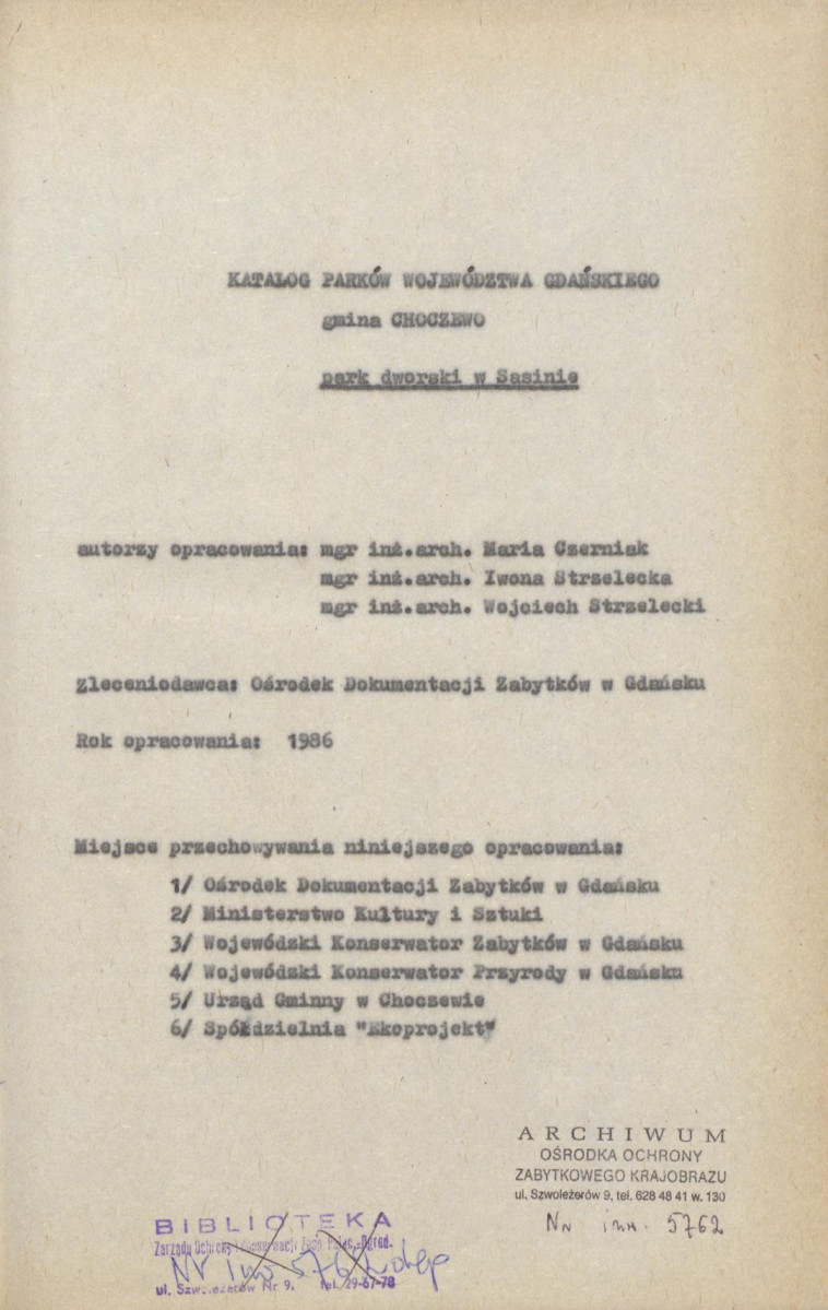 EP - Ewidencja parkowa, skan nr 4