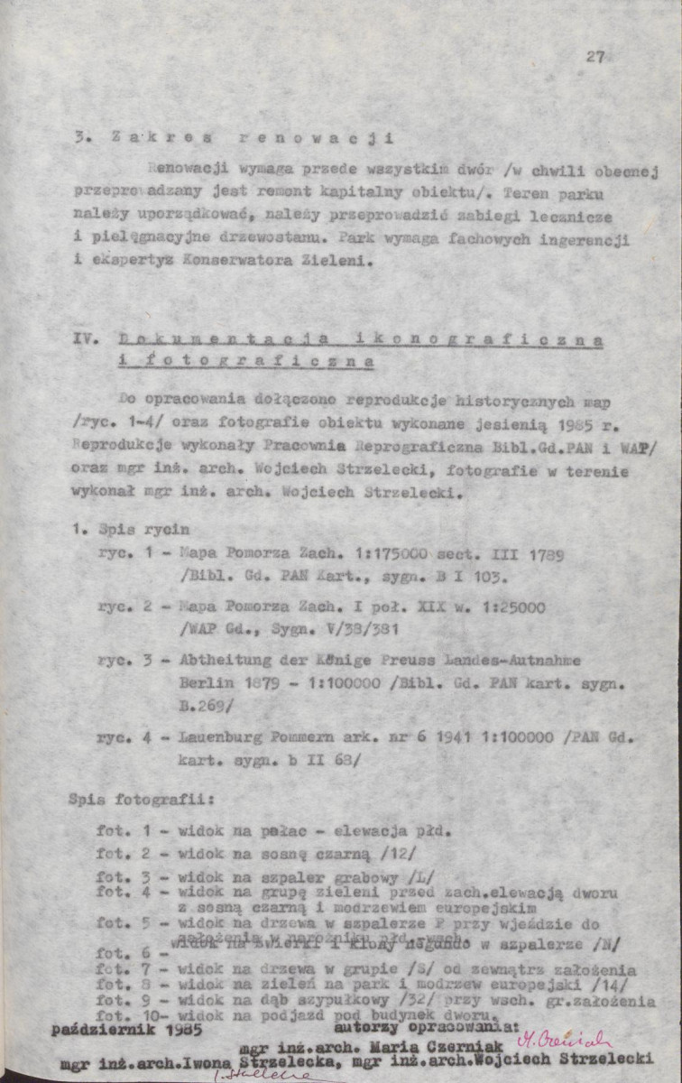 EP - Ewidencja parkowa, skan nr 33